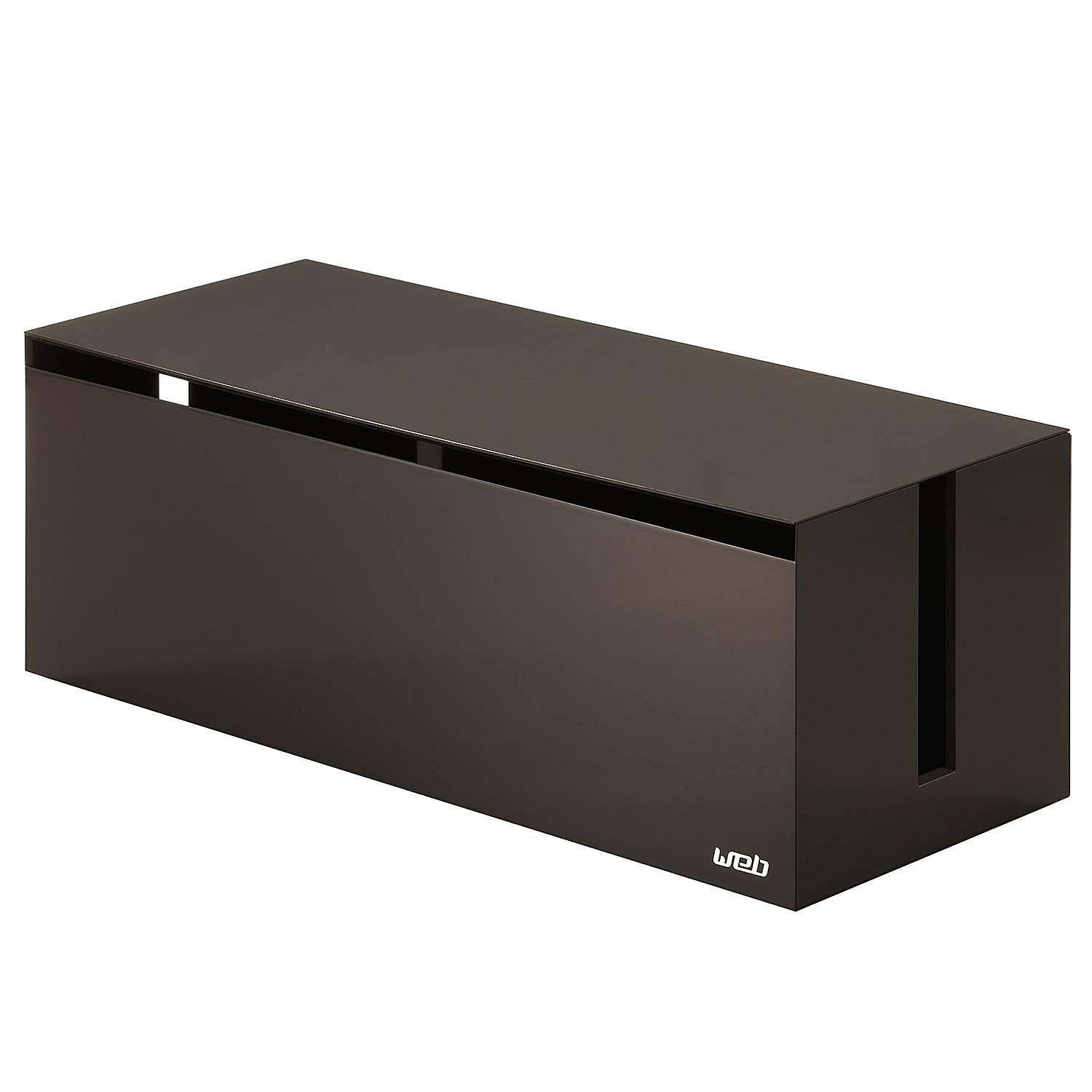 Kabelbox Web Kunststoff Schwarz 1