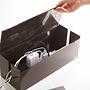 Kabelbox Web Kunststoff Schwarz 4