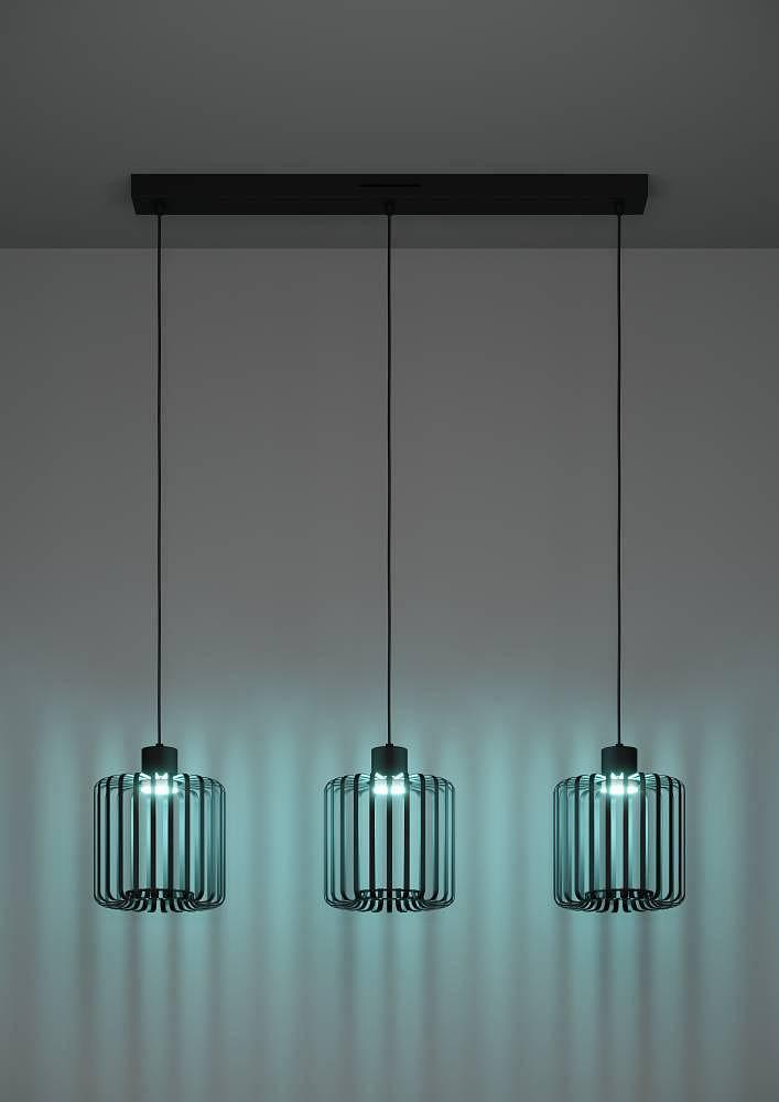 Ginestrone 3-flammige LED-Pendelleuchte Polycarbonat  4
