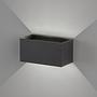 LED Wall Lamp Wallo Iron Black 0