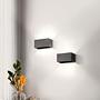 LED Wall Lamp Wallo Iron Black 2