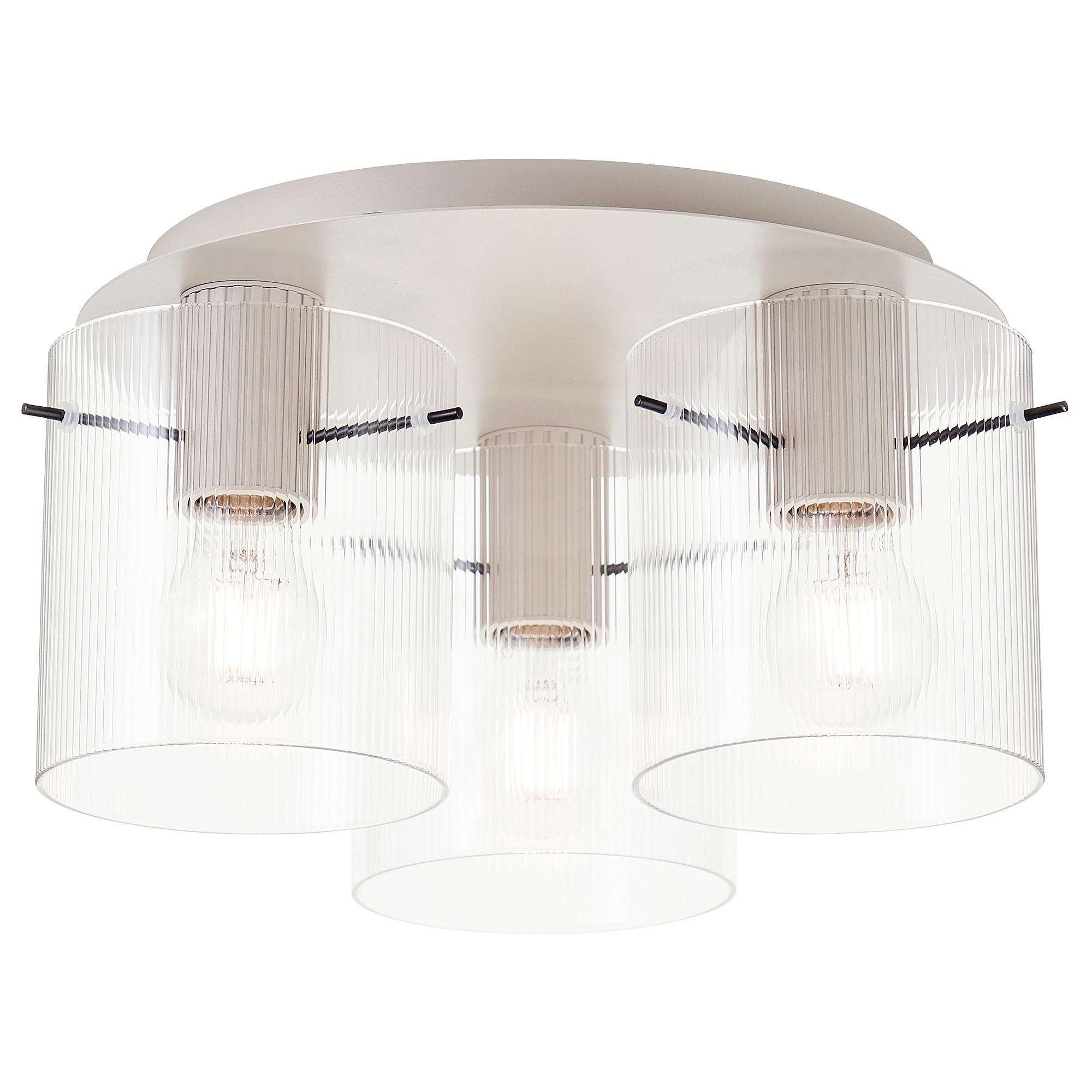 Gothenburg 3-light ceiling light Aluminum Beige 0