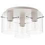 Gothenburg 3-light ceiling light Aluminum Beige 1
