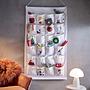 Santa Is Coming Advent Calendar Cotton 123x71cm 2