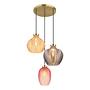 Jessica pendant lamp Type B smoked glass multicolor 3