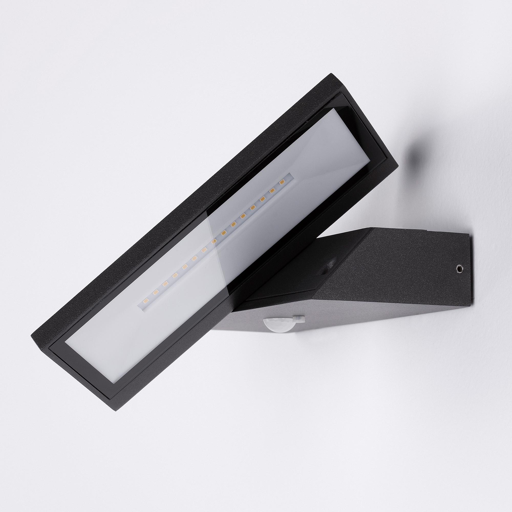Prim Outdoor wall lights Aluminum Clear glass Anthracite 1