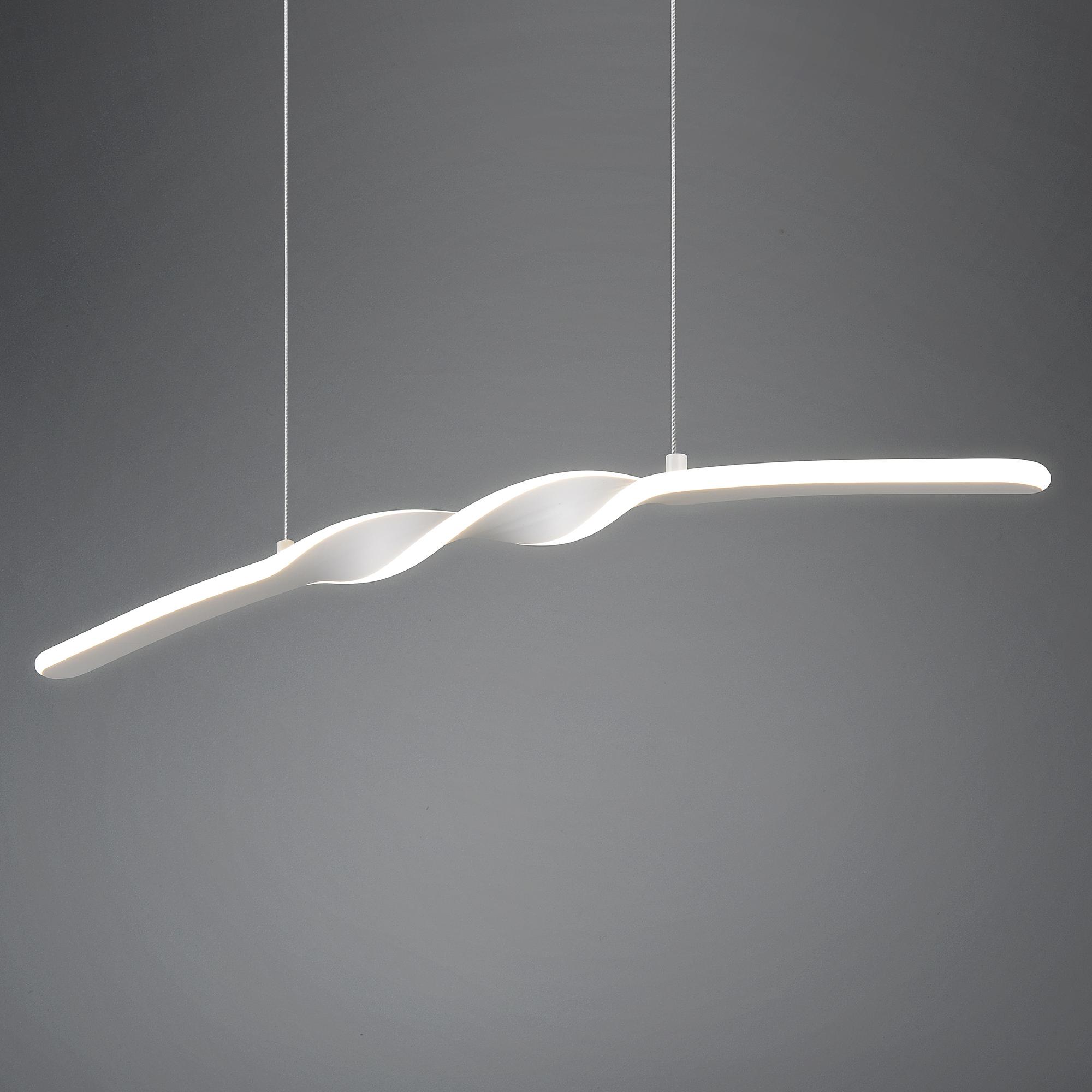 Ginko LED Pendant Lamp 1-Light Iron Silicone White 1