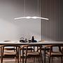 Ginko LED Pendant Lamp 1-Light Iron Silicone White 2