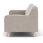 Landon Sofa 3-seater Agnes Brown 4
