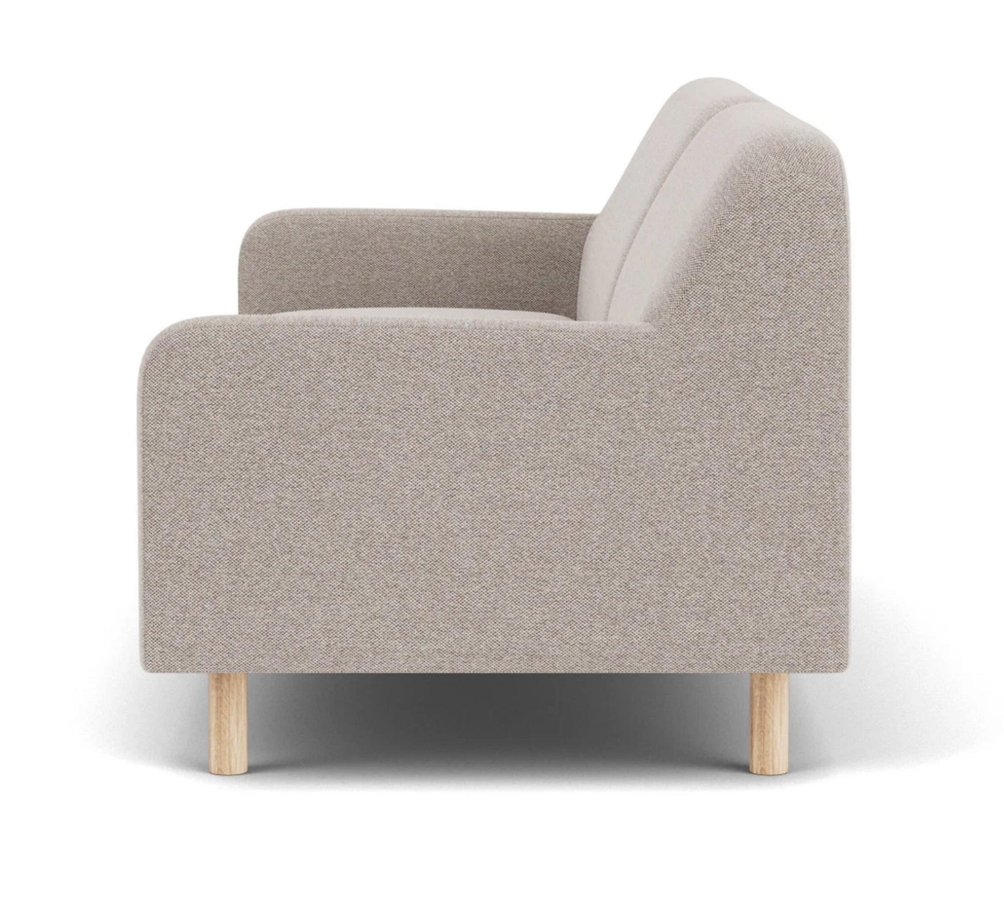 Landon Sofa 3-seater Agnes Brown 4