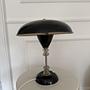 Table lamp Metal Black 1970s 1