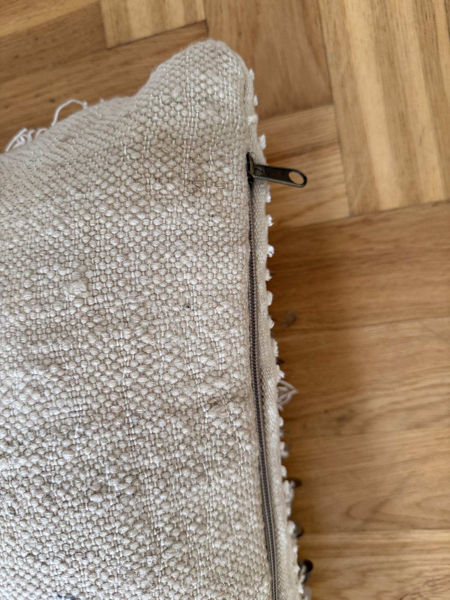 2x Pillowcase Cotton Beige 2
