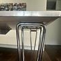 Rectangular Table Engineered Wood White 8