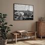 Midtown Manhattan View Kunstdruck mit Rahmen 3