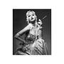 Gatsby Woman Art Print with Frame Black and White 1