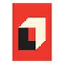 Bauhaus in Red Art Print with Frame Multicolored 1