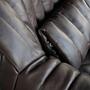 Sandra Sofa 2-Sitzer Glattleder Schokoladenbraun 2