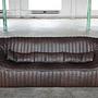 Sandra Sofa 3-Sitzer Glattleder Schokoladenbraun 0