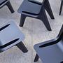 J-Chair Lounge Stuhl Stahl Schwarz 0