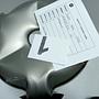 Plopp Bar stool steel raw lacquered 2