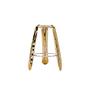 Plopp Barhocker Edelstahl Inox Gold Heat 1