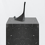 Sockel Marquina-Marmor Schwarz  2