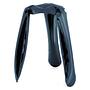Plopp Kitchen Stool Steel Cosmic Blue Heat 0