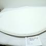 Table Mirror O2 Stainless Steel Candy White Matt 2
