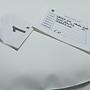 Table Mirror O2 Stainless Steel Candy White Matt 3