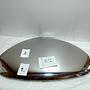Table Mirror O3 Stainless Steel Polished Silver 2