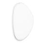 Table Mirror O3 Stainless Steel Candy White Matt 0
