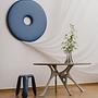 Plopp Standard stool Steel Cotton Candy Blue Matte 1