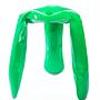 Plopp Standard stool Aluminium Neon Green RAL 6038 0