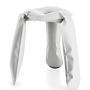 Plopp Standard Hocker Aluminium Weiß Matt 0
