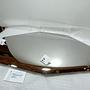 Table Mirror C2 Stainless Steel Polished Silver 1