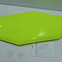 Table Mirror C4 Stainless Steel Yellow Neon 1