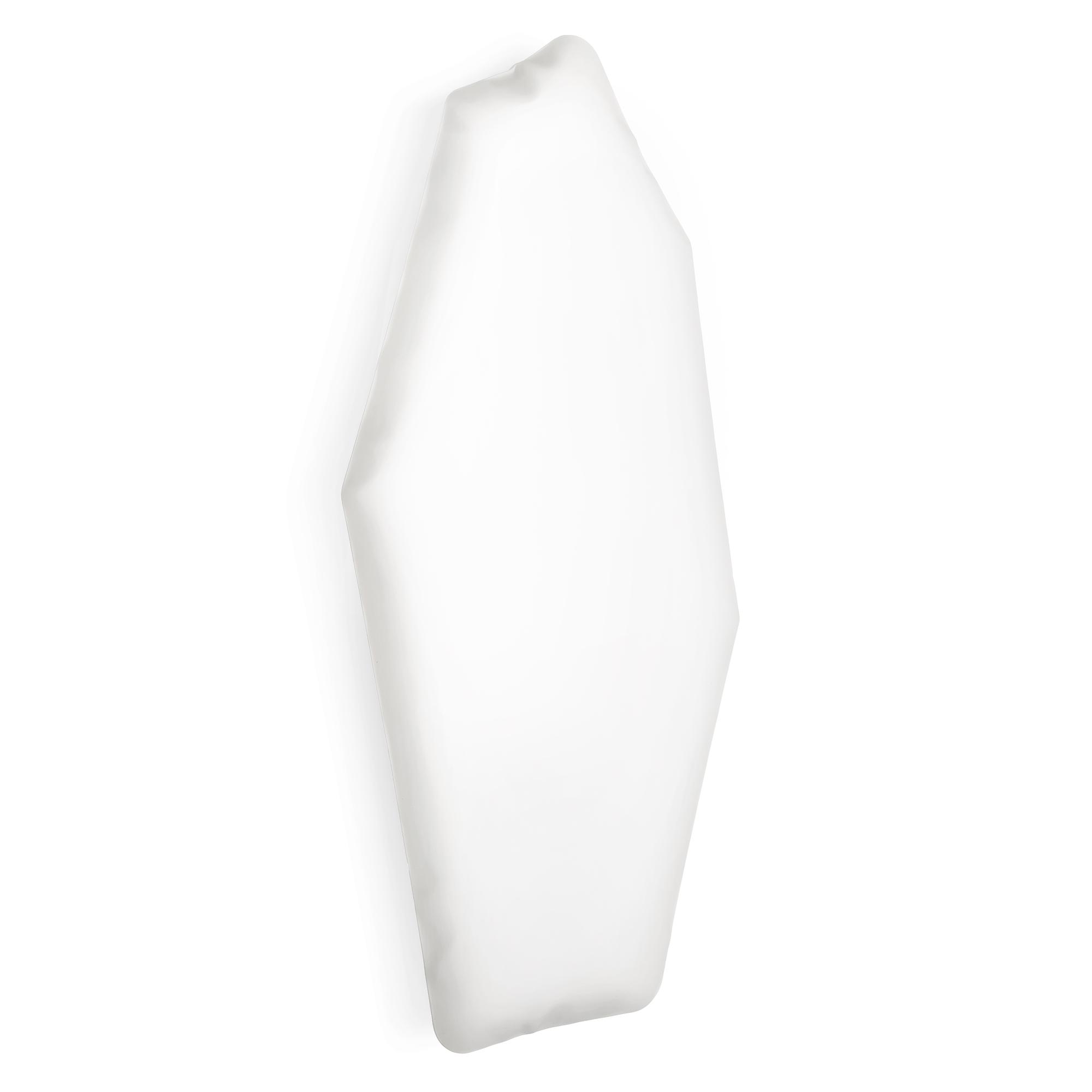 Table Mirror C4 Stainless Steel Candy White Matte 0