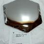 Table Mirror C6 Stainless Steel Inox Polished Silver 2