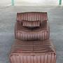 Sandra Lounge Set 2-piece. Smooth leather Folk Brown 1