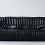 Sandra Lounge Set 2-tlg. Madras-Leder Schwarz 1