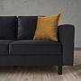 Kale Sofa 3-seater velvet anthracite 3