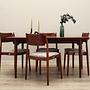 4x Chair Set Multicolored 1970s 1