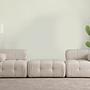 Doblo Modulares Sofa 3-Sitzer Cream Bouclé 1