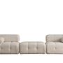 Doblo Modular Sofa 3-Seater Cream Bouclé 2