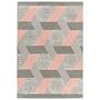 Camden Teppich Wolle Pink 300x200cm 0