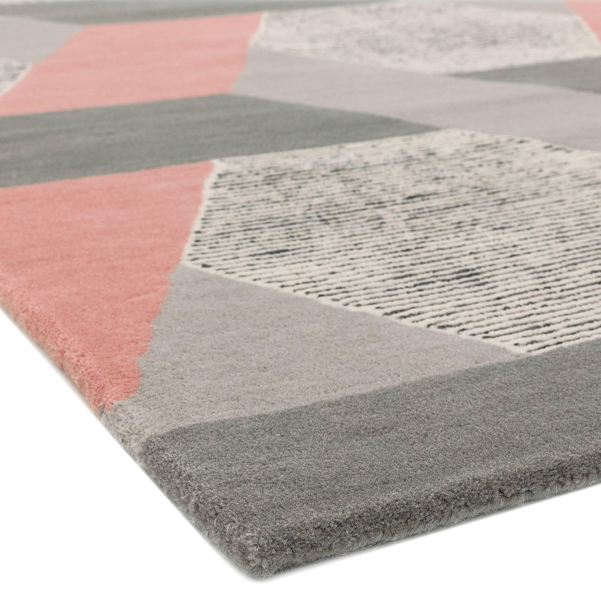 Camden Carpet Wool Pink 230x160cm 5