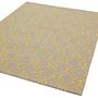 Nexus Fine Lines Rug Silver Yellow Wool 120x170cm 1
