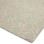 Nexus Fine Lines Rug Silver Pink Wool 120x170cm 2