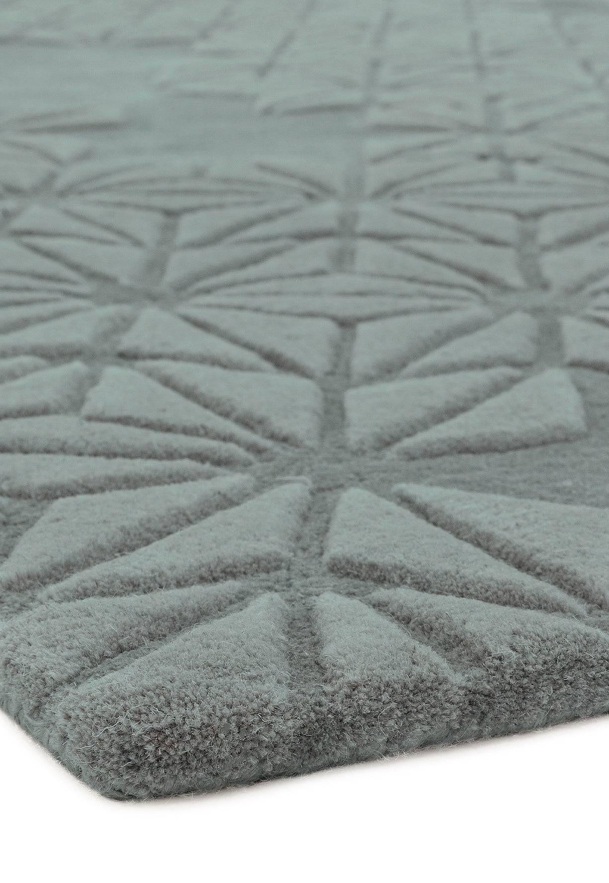 Starburst Carpet Wool Silver 160x230cm 5
