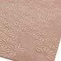 Starburst Teppich Wolle Pink 160x230cm 1